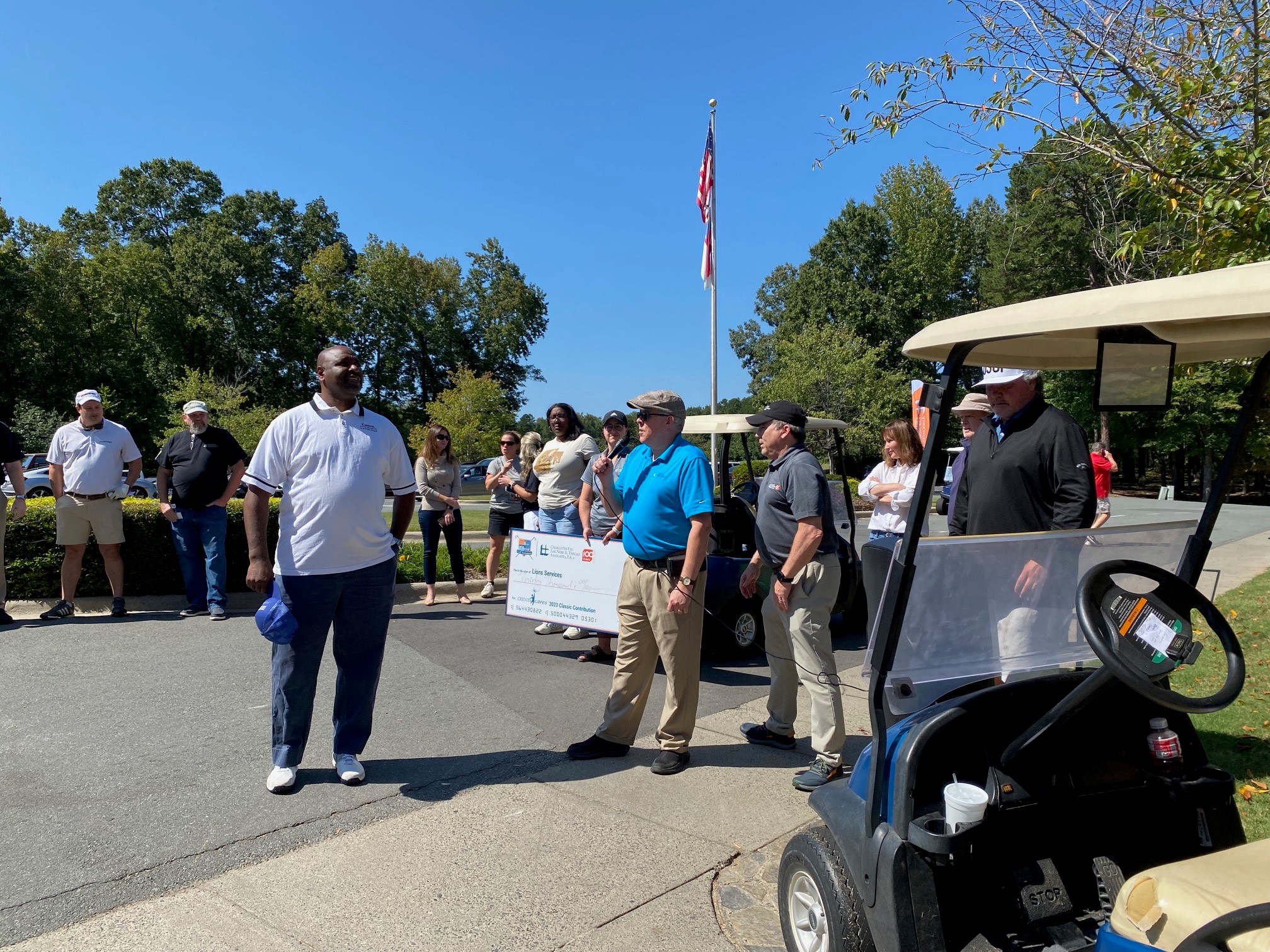Lions Golf - Marlon Stover: Events and Competitions for the Blind