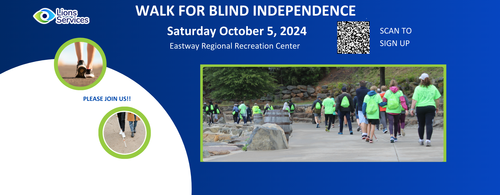 Charity Walk For Blind Independence 2024 - Sign Up Today!