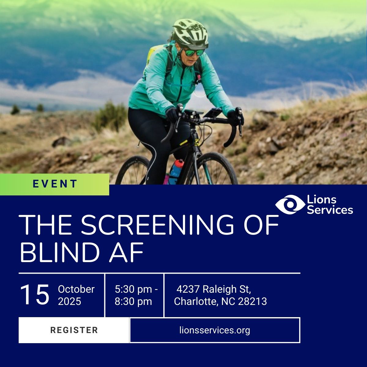 Blind AF Community Film Series - White Cane Awareness Day - Sponsored by Comcast