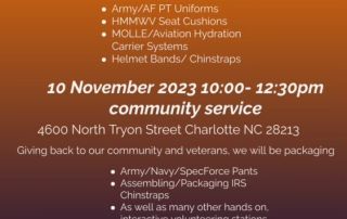 Veteran Volunteer Service Day Event Flyer