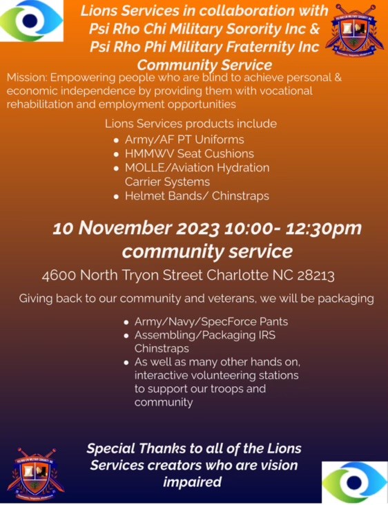Veteran Volunteer Service Day Event Flyer